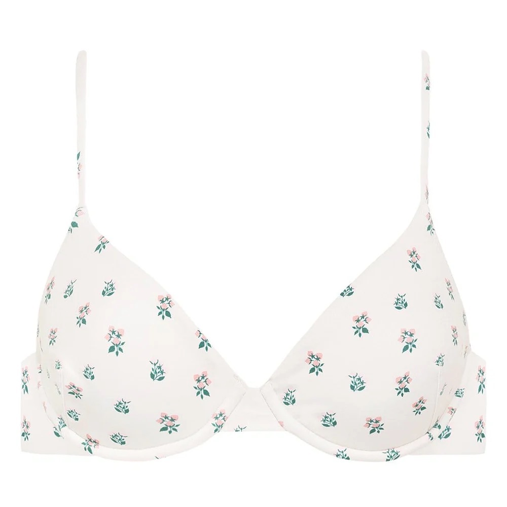 Montce Fruity Floral Dainty Bikini Top